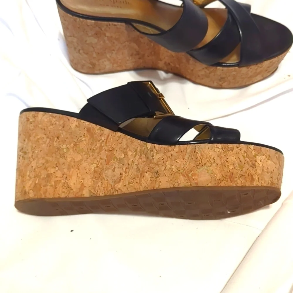 Kate Spade Wedge Black Size 7.5